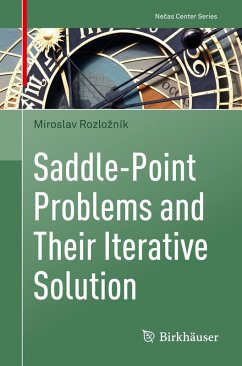 Saddle-Point Problems and Their Iterative Solution (eBook, PDF) - Rozlozník, Miroslav