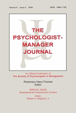 Cover Developmental Assessment Centers Tpmj V9#2