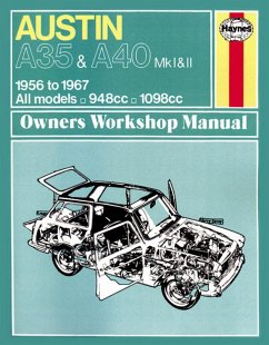 Cover Austin A35 & A40 (1956 - 1967) Haynes Repair Manual