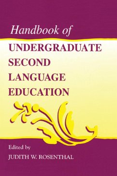 Handbook of Undergraduate Second Language Education