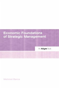 Cover Economic Foundations of Strategic Management