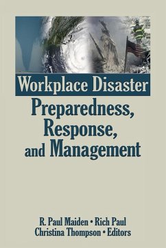 Workplace Disaster Preparedness, Response, and Management