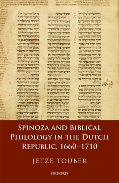 Cover Spinoza and Biblical Philology in the Dutch Republic, 1660-1710 (eBook, PDF)
