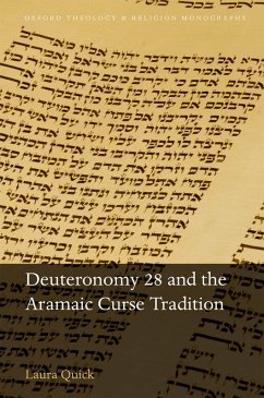 Cover Deuteronomy 28 and the Aramaic Curse Tradition (eBook, PDF)