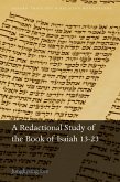 A Redactional Study of the Book of Isaiah 13-23 (eBook, PDF)