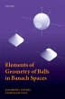 Elements of Geometry of Balls in Banach... - Bild 1