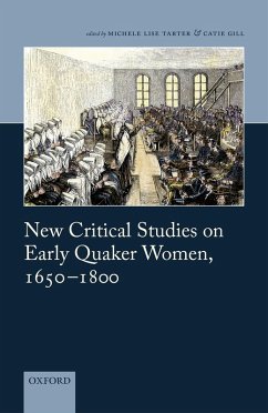 Cover New Critical Studies on Early Quaker Women, 1650-1800 (eBook, PDF)