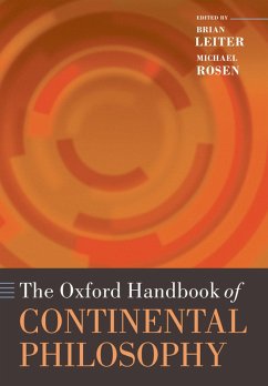 The Oxford Handbook of Continental Philosophy (eBook, PDF)