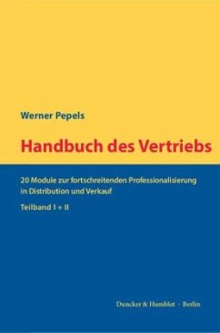 Cover Handbuch des Vertriebs.
