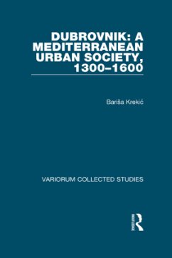 Cover Dubrovnik: A Mediterranean Urban Society, 1300-1600