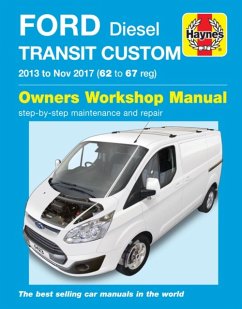 Ford Transit Custom Diesel (13 - Nov 17) 62 to 67 Haynes Repair Manual - Haynes Publishing