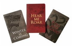 Game of Thrones: Pocket Notebook Collection (Set of 3): House Words - Insight Editions