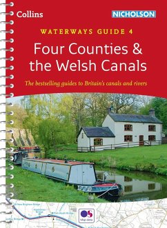 Four Counties & the Welsh Canals No. 4 - Collins Maps