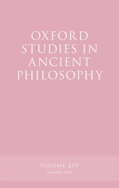 Cover Oxford Studies in Ancient Philosophy, Volume 54 (eBook, PDF)