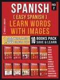 Spanish ( Easy Spanish ) Learn Words With Images (Super Pack 10 Books in 1) (eBook, ePUB)