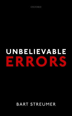 Unbelievable Errors (eBook, PDF) - Streumer, Bart