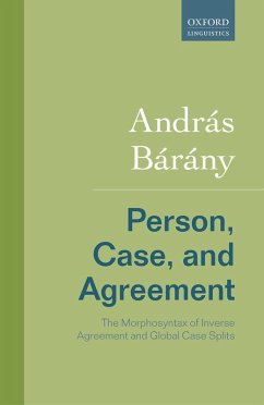 Person, Case, and Agreement (eBook, PDF) - Bárány, András