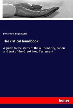 The critical handbook: