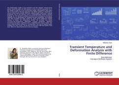 Transient Temperature and Deformation Analysis with Finite Difference