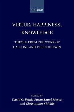 Virtue, Happiness, Knowledge (eBook, PDF)