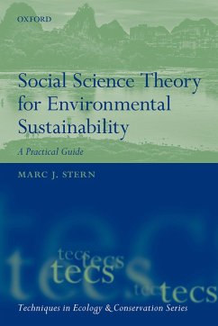 Social Science Theory for Environmental Sustainability (eBook, PDF) - Stern, Marc J.