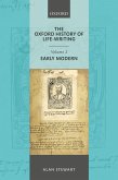 The Oxford History of Life Writing: Volume 2. Early Modern (eBook, PDF)