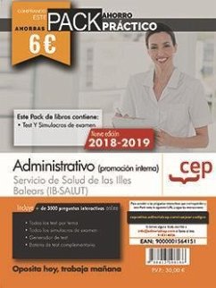 PACK AHORRO PRÁCTICO. IB-SALUT. ADMINISTRATIVO (Promoción Interna)