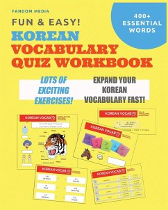 Fun and Easy! Korean Vocabulary Quiz Workbook - Media, Fandom