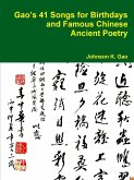 Gao's 41 Songs for Birthdays and Famous Chinese Ancient Poetry
