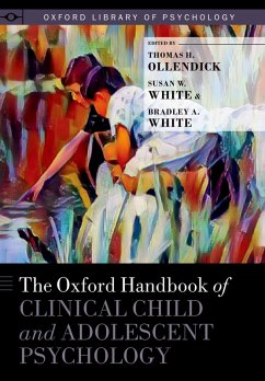 Cover The Oxford Handbook of Clinical Child and Adolescent Psychology (eBook, ePUB)