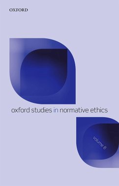 Cover Oxford Studies in Normative Ethics Volume 8 (eBook, ePUB)