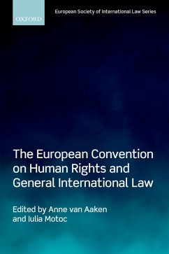 The European Convention on Human Rights and General International Law (eBook, ePUB)