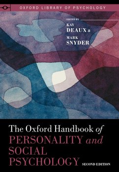 The Oxford Handbook of Personality and Social Psychology (eBook, ePUB)