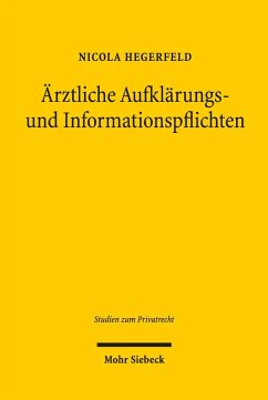 Ärztliche Aufklärungs- und Informationspflichten (eBook, PDF) - Hegerfeld, Nicola