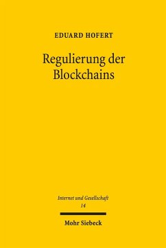 Regulierung der Blockchains (eBook, PDF) - Hofert, Eduard