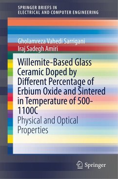 Willemite-Based Glass Ceramic Doped by Different Percentage of Erbium Oxide and Sintered in Temperature of 500-1100C - Sarrigani, Gholamreza Vahedi;Amiri, Iraj Sadegh