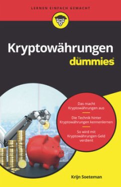 Kryptowährungen für Dummies - Soeteman, Krijn