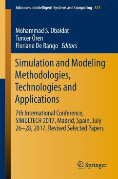 Cover Simulation and Modeling Methodologies, Technologies and Applications (eBook, PDF)