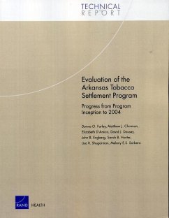 Evaluation of the Arkansas Tobacco Settlement Program - Farley, Donna O