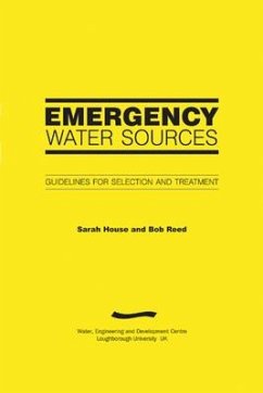 Emergency Water Sources - House, Sarah; Reed, R a