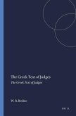 The Greek Text of Judges