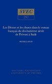 Les Décors Et Les Choses Dans Le Roman Français Du Dix-Huitième Siècle de Prévost À Sade