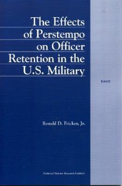 The Effects of Perstempo on Officer Retention in the U.S. Military - Fricker, Ronald