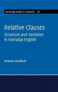 Relative Clauses - Radford, Andrew