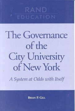 The Governance of the City University of New York - Gill, Brian