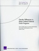 Gender Differences in Major Federal External Grant Programs