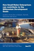 How Small Water Enterprises Can Contribute to the Millenium Development Goals