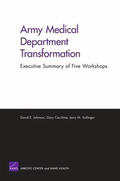 Army Medical Department Transformation - Johnson, David E