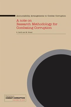 Accountability Arrangements to Combat Corruption: A Note on Research Methodology for Combating Corruption - Cavill, Sue