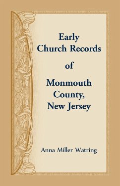 Early Church Records of Monmouth County, New Jersey - Watring, Anna Miller